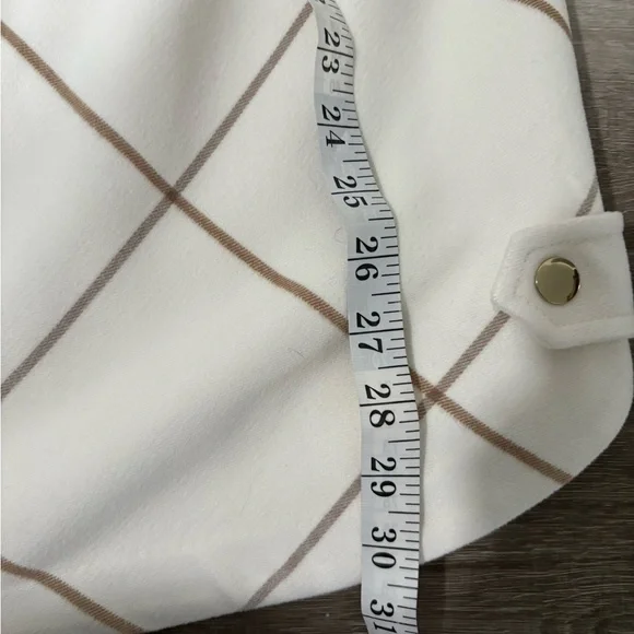 Chico's Cream and Brown Utility Jacket - Picture 7 of 7